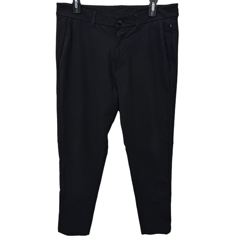 Lululemon ABC‎ Classic Fit Pants Men Size 33 X 29 Black Style LM55225